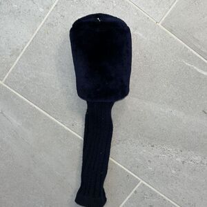 One Navy Blue 1 vintage style barrel golf head covers head cover long neck